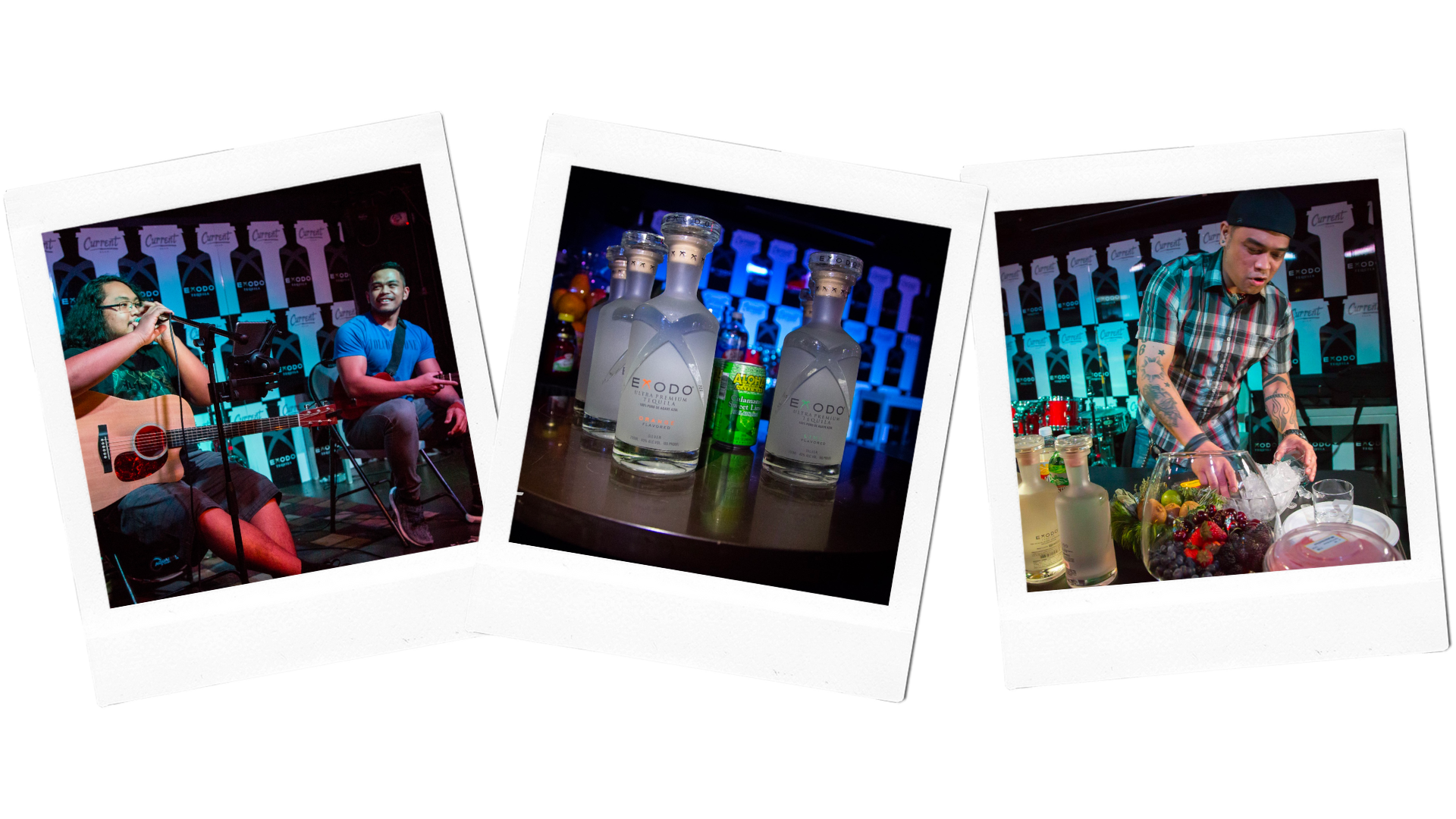 Exodo Tequila Collage